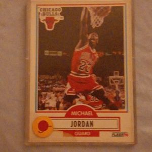 Michael Jordan Chicago bulls basketball card